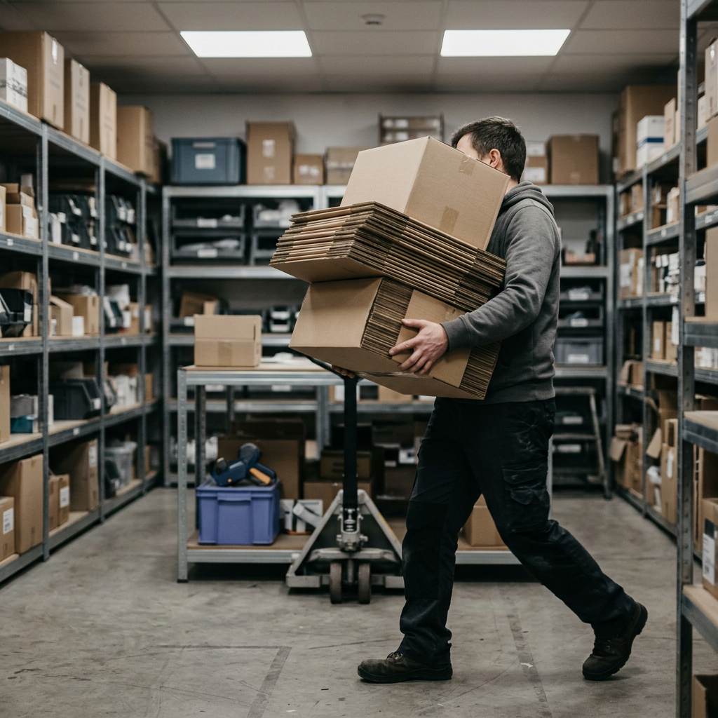 Shopify store owner scaling orders